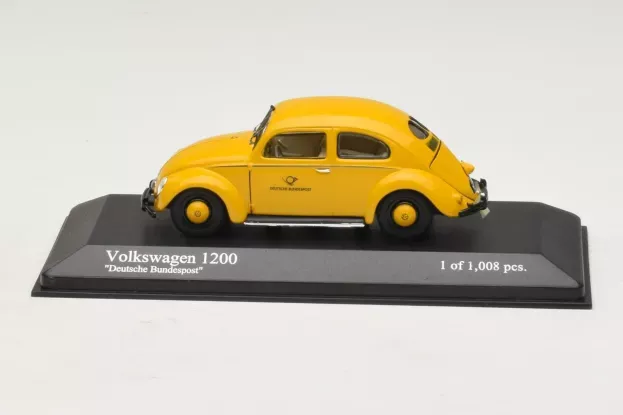 Minichamps Volkswagen 1200 Export Deutsche Bundespost 1951 1:43 431051292
